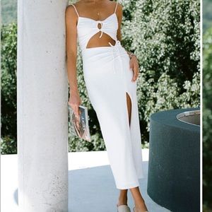 Teresia dress in white